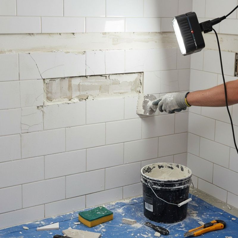 Tile Backsplash Repair